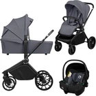 Универсальная коляска 3 в 1 Lionelo Mika Plus Grey Stone (LO-MIKA PLUS 3IN1 GREY STONE)