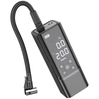 Автомобільний насос Hoco ZP7 Maddy (TypeC in/5000mAh/10.3 бар/Фонарик) Black