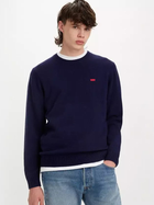 Sweter męski wełniany Levi's Original Hm Sweater A4320-0001 S Granatowy (5401105320744)