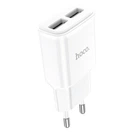 Зарядное устройство HOCO C88A Star round 2xUSB 2.4A White (6931474749499)