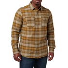 Сорочка тактична 5.11 Tactical Lester Flannel Plaid Long Sleeve Shirt Field Green Plaid L (72532-949)