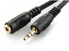 Подовжувач аудіо-кабелю Cablexpert 5м Jack 3.5мм F на 3.5мм M (CCA-421S-5M)