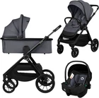 Универсальная коляска 2 в 1 Lionelo Layla Grey Stone (LO-LAYLA 2IN1 GREY STONE)
