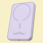 Повербанк Power Bank 20W портативная батарея для телефона 5000 mAh, Фиолетовый