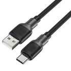 Кабель ACEFAST C10-04 USB to Type-C 3A 1.2m silicone zinc connectors Black (6974316283126)