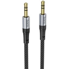 Аудио кабель HOCO UPA26 AUX 3.5мм to AUX 3.5мм Fresh audio cable 1m Black (6942007608800)
