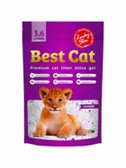 Силікагелевий наповнювач "Best Cat" Purple Lawender , 3.6 л (4820281500312)