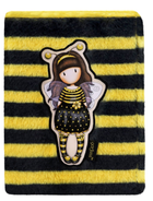 Notatnik Santoro Gorjuss Furry Bee-Loved w linie 23 x 17 cm 96 arkuszy (5018997627365)