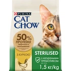 Сухой корм для кошек Purina Cat Chow Sterilised для стерилизованных с курицей