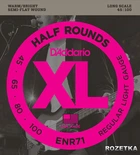 Струны для бас-гитар D'Addario ENR71 XL Nickel Half Rounds Bass Light (45-100)