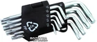 Набор ключей Torx Mastertool 9 предметов Cr-V короткие (75-0960)