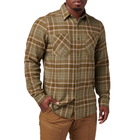 Сорочка тактична 5.11 Tactical® Silverwood Flannel Plaid Long Sleeve Shirt S Tank Green Plaid