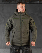 Тактична зимова куртка SoftShell Omni-Heat до -20 2XL олива (89430)