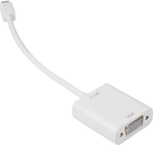 Адаптер Sharkoon mini DisplayPort 1.2 - VGA M/F White (4044951017379)