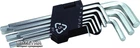 Набор длинных шестигранников Mastertool 9 предметов Cr-V (75-0956)