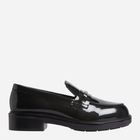 Loafersy damskie skórzane Calvin Klein HW0HW02076BEH 36 Czarne (8720639184644)