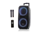 Акустична переносна колонка ZXX-7575/8163 60Вт 12« 80х39х33см USB/SD/FM/BT/TWS/2MIC Чорний