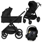 Універсальний візочок 3 в 1 Lionelo LAYLA 3IN1 BLACK ONYX