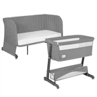 Кроватка детская 5в1 Lionelo THOMI PLUS GREY CONCRETE