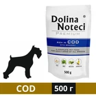 Влажный корм для собак Dolina Noteci Premium с треской и брокколи