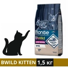 Сухой корм для котят Monge Cat Bwild Low Grain с мясом гуся