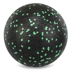 Мяч массажный для мфр и самомассажа Zelart 1138 диаметр 12см Black-Green