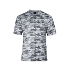 Футболка Mil-Tec MESH T-SHIRT URBAN Белая ночь M