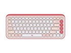 Клавиатура Wireless Logitech Pop Icon Keys Rose (920-013073)