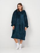Худи-плед унисекс теплый зимний BARWA garments 0346 One size Зеленый (2110003468344)