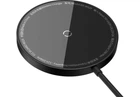 Беспроводное зарядное устройство Baseus Simple Mini3 Magnetic Wireless Charger 15W Black (CCJJ040001)
