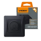 Димер LED 200 Вт с повышенной огнеупорностью VIDEX BINERA VF-BNDML200-BG черный графит