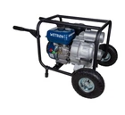 Мотопомпа бензиновая Wetron WM80W Hmax 26м Qmax 60м³/ч для грязной воды (772557)