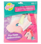 Zestaw do uszycia Toys Inn Filcowy Portfelik Jednorożec w worku (5901583293719)