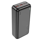 Внешний портативный аккумулятор Павербанк Hoco J101B Astute Fully Compatible 30000mAh 22.5W 2USB/1Type-C с быстрой зарядкой QC3.0+PD3.0 Black