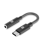 Кабель-перехідник ArmorStandart USB Type-C Male to 3.5mm (mini-Jack) Female Black (ARM76887)