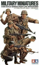 Model do sklejania Tamiya zolnierzy German Front Line Infantrymen (4950344996759)