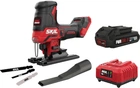 Промо-комплект пила лобзиковая аккумуляторная бесщеточная Skil 3440 CA Compact + энергокомплект 3110 АА (аккумулятор 2.5 А-ч, зарядное устройство) (11071400202)