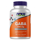 Аминокислота Now Foods GABA Гамма-Аминомасляная Кислота 500мг