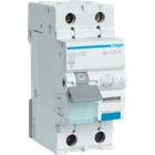Дифавтомат 1P+N, 6kA, C-25A, 30mA, A Hager ADA975D