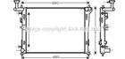 HYA2180 AVA радіатор охолодження Ceed 1.4/2.0 07- Ava (HYA2180)