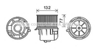 FD8572 AVA Вентилятор салону FORD TRANSIT (вир-во AVA) Ava (FD8572)