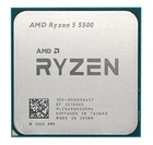 Процесор AMD (AM4) Ryzen 5 5500, Tray, 6x3.6 GHz (Turbo Boost 4.2 GHz), L3 16Mb, Cezanne, 7 nm, TDP 65W, розблокований множник (100-000000457)