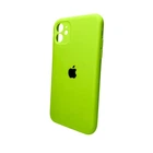 Защитный чехол-накладка Silicone Full Case AA Camera Protect для Apple iPhone 11 Pro Shiny Green (FullAAKPi11P-24)