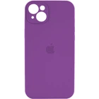Захисний чохол-накладка Silicone Full Case AA Camera Protect for Apple iPhone 15 Purple (FullAAi15-19)
