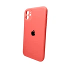 Защитный чехол-накладка Silicone Full Case AA Camera Protect для Apple iPhone 11 Pro Peach (FullAAKPi11P-18)
