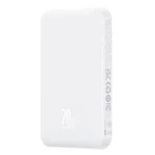 Повербанк з бездротовою зарядкою Baseus Magnetic Mini 5000mAh 20W PD3.0 Type-C MagSafe Qi15W білий (P10022107223-00)