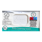 Салфетка-полотенце влажное 50 шт SLEEPY Adult Towels с клапаном