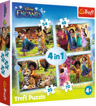 Puzzle Trefl Disney Encanto Nasze magiczne Encanto 4 w 1 207 elementów (5900511346152)