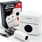 Портативный термопринтер JETIX Mini Printer с Bluetooth для печати без чернил со смартфона