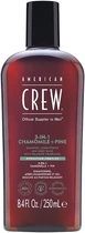 Средство 3 в 1 по уходу за волосами и телом - American Crew Official Supplier To Men 3 In 1 Chamomile + Pine Shampoo Conditioner And Body Wash 250ml (1182344-1120449987-2)